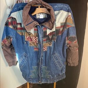 Men's Multicolor Vintage Jacket